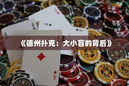 《德州撲克：大小盲的背后》